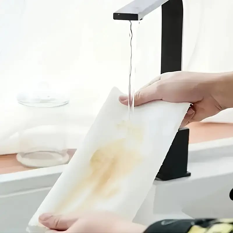 Washable Lazy Rag Kitchen Towel Wet And Dry Household Chores Degreasing Paper Disposable