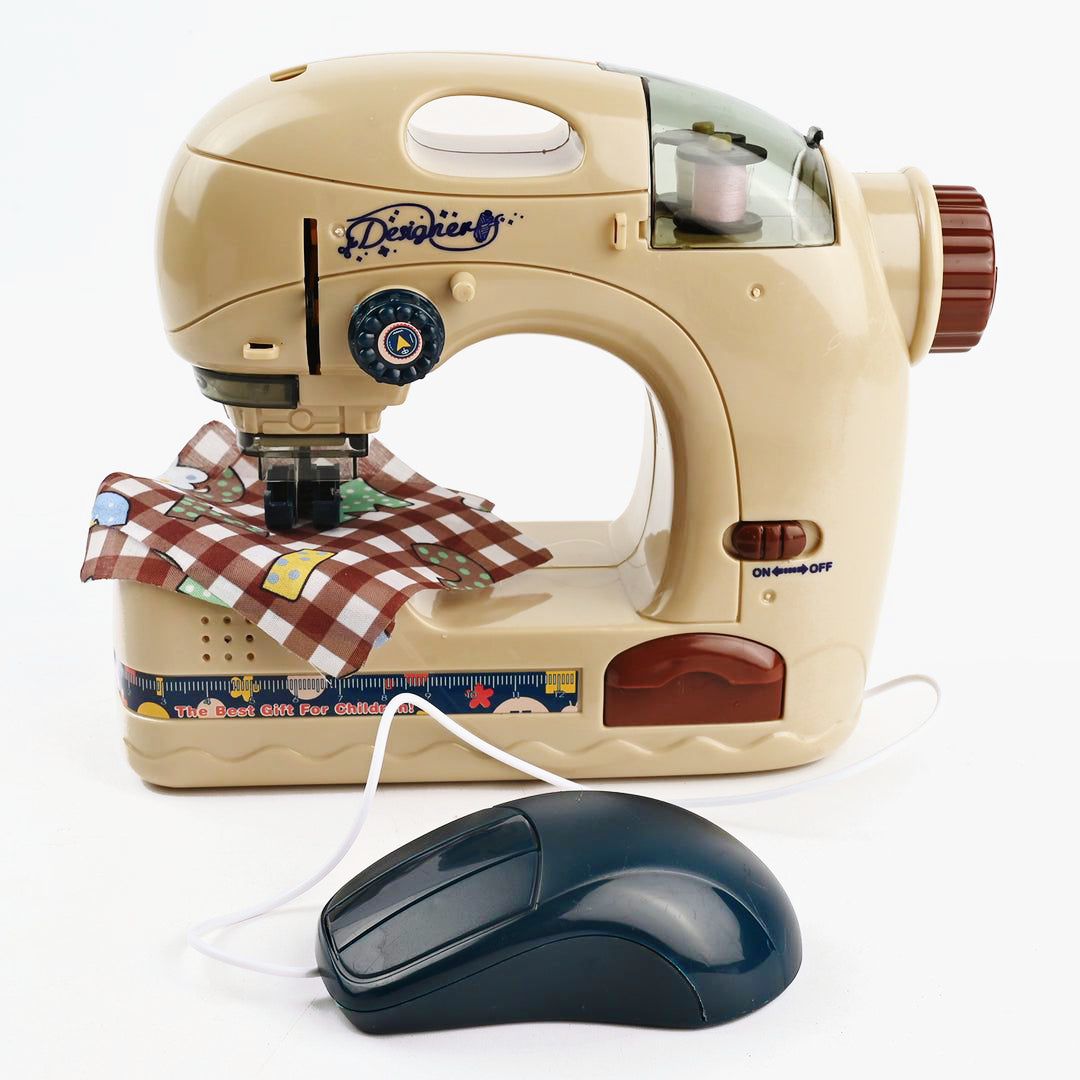 "Compact Mini Sewing Machine with Remote Control"